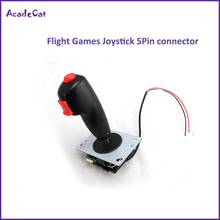 Free shipping Professional Arcade Stick Fight Games Handle Joystick 5p Interface Arcade Flight Games Joystick For Flighting Game 2024 - buy cheap