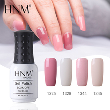 HNM 12 Colors UV Gel Nail Polish 8ml LED Lamp Gel Nail Polish Semi Permanent Soak Off Gelpolish Lucky Lacquer Enamel Primer 2024 - buy cheap