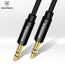 SmartDevil 3.5mm Jack Audio Cable universal Male to Male Aux Cable For xiaomi Car Headphone Speaker Wire Line Aux Cable 2024 - buy cheap