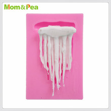 Mom & Pea-molde de silicona con forma de carámbano para decoración de tartas, molde 3D para Fondant, grado alimenticio, MPA1867 2024 - compra barato