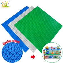 HUIQIBAO TOYS 32*32 Dots Double-sided Classic Bricks Base Plate Figures Building Blocks Kids Creative Toys 2024 - buy cheap