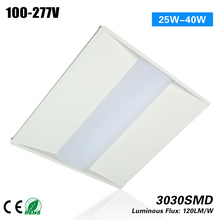 Free Shipping 5 years warranty 2*2 40W Led Troffer Light 100-277VAC replacement 120w CE ROHS listed 2024 - buy cheap