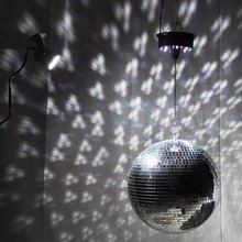 Большой Стеклянный зеркальный диско-шар DJ KTV брусья вечерние светильник для сцены прочный светильник ing диско-шар отражающий светильник стекло зеркало с диско b 2024 - купить недорого