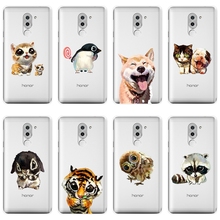 Shiba Inu Dog Kawaii Cat Owl Back Cover For Huawei Honor 6A 4C 5C 6C Pro Soft Silicone Phone Case For Huawei Honor 4X 5A 5X 6 6X 2024 - buy cheap