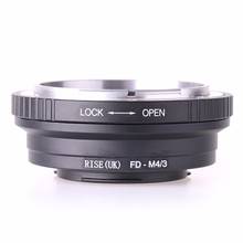 FD-M4/3 lens Adapter For Canon FD Lens to Micro 4/3 M4/3 Camera for Olympus EP2 EP3 EPL1 EPL2 EPL3 EPM1 EPM2 EM1 EM5 OMD GF1 GF3 2024 - buy cheap