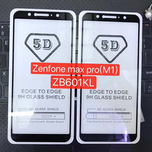 Vidrio Templado 5D para ASUS Zenfone MAX PRO (M1) M2, película protectora de pantalla de cobertura completa, zb631kl, ZB601KL, ZB602KL, pegamento completo 2024 - compra barato