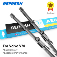 REFRESH Wiper Blades for Volvo V70 Fit Pinch Tab Arms / push buttons Model Year from 2005 to 2016 2024 - buy cheap