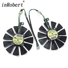 New 88MM T129215SU DC 12V 0.50A Cooler Fan For ASUS Strix GTX 1050 1060 1070 1080 GTX 970 RX 480 Graphics Card Cooling Fan 2024 - buy cheap