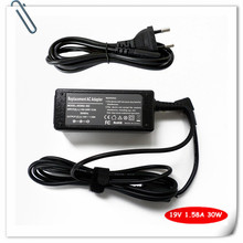 Cable adaptador de corriente alterna para ordenador portátil HP, 30W, 19V, 1.58A, para HP Compaq Mini 700, 730, 1000, 1100, 1101, 1103, 1033, 1112, 1120 2024 - compra barato