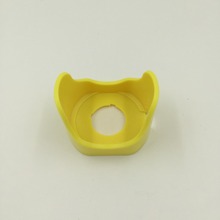 Yuan baoxing caixa de botão de parada de emergência, tampa protetora de botão 22mm, tampa de proteção, acessórios de anel amarelo 2024 - compre barato
