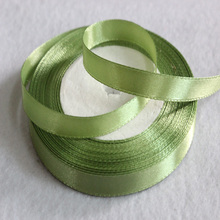 3/8"10mm Deep Army green  Satin Ribbon For Hairbow DIY Party Decoration, 25Yards/Roll 2024 - buy cheap