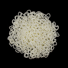 100pcs/lot 10mm Cream-Color Heart Shape Scrapbook Simulated Pearl Beads Sewing Button DIY Material Findings 2024 - buy cheap