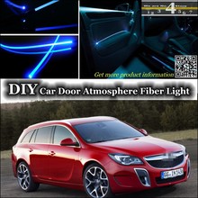 Faixa de iluminação para o interior da porta, luz ambiente para opel insignia ambiente, atmosfera de fibra óptica, luzes dentro da porta (não é luz el) 2024 - compre barato