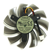 Free shipping T128010SM 75mm  VGA Video Card Fan For GTX580 GTX670 560TI Cooling Fan 2024 - buy cheap