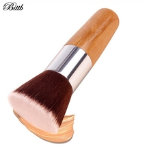 Bittb 1Pcs Professional Flat Makeup Brushes Powder Foundation Blush Brush Concealer Contour Kabuki Make up Brushes Tools 2024 - buy cheap