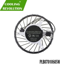 DC BRUSHLESS FAN PLB07010S05M DC 5V 0.50 COOLING FAN FOR EVGA 2024 - buy cheap