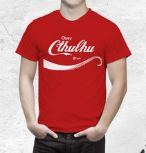 2018 New Fashion Brand Clothing  Call Of Cthulhu T Shirt Coke Drole Chemise Round Neck Clothes 2024 - buy cheap