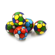 1PCS Colorful Cute Sponge Foam Ball Hand Wrist Exercise PU Rubber Toy Balls Squeeze Stress Ball Relief Toy 2024 - buy cheap