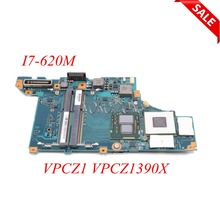 NOKOTION-placa base para ordenador portátil Sony Vaio VPCZ1, VPCZ1390X, A1754727A, A1789397A, MBX-206, DDR3, I7-620M, CPU, completamente probada 2024 - compra barato