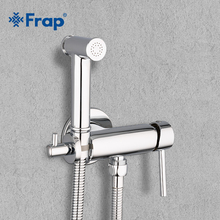 Frap Bidet Faucets Brass Bathroom shower tap bidet toilet sprayer Bidet toilet washer mixer muslim shower ducha higienica F7507 2024 - buy cheap