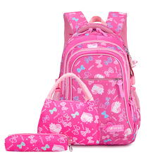 Mochila escolar infantil, mochila escolar com estampa de 3 tamanhos 2024 - compre barato