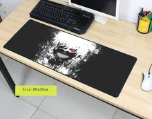 Olwonow-alfombrilla de ratón Ghoul de Tokio, almohadilla grande para ratón de ordenador, para videojuegos, 800x300x3mm 2024 - compra barato