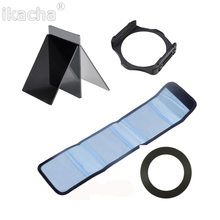 Conjunto de lentes de filtro cuadrado completo para cámara Cokin P, soporte adaptador de anillo, 49, 52, 55, 58, 62, 67, 72, 77, 82mm, 4 y 8 2023 - compra barato