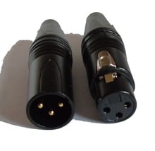 Conector xlr de 3 pinos, alta qualidade, cópia de 60 tamanhos e tamanhos masculinos e femininos, com 30 peças, nc3mxx e 30 peças, nc3fxx 2024 - compre barato