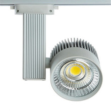 Lámpara de riel de iluminación de carril LED COB, foco blanco cálido/Natural/blanco, AC85-265V, Envío Gratis, 25W, 30W 2024 - compra barato