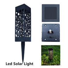 Luz Solar Led para decoración de jardín lámpara de césped al aire libre Luz del Camino del hogar Sensor de luz impermeable lámpara de calle Solar luces solares 2024 - compra barato