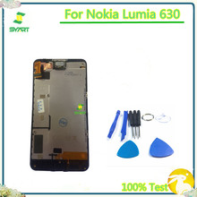 Display lcd para nokia 630, tela sensível ao toque, peça de montagem para nokia lumia 630 nlanterna 2024 - compre barato