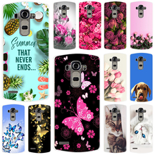 Cute Animal Case For LG G4 Coque Soft Silicone TPU Cover For LG G4 F500 H815 Phone Case 5.5 inch Bumper For LG G4 Painted Fundas 2024 - buy cheap