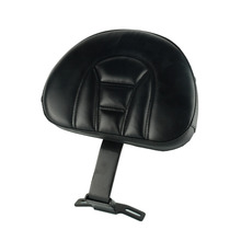 Cojín de cuero para motocicleta, almohadilla ajustable para asiento de conductor, para Harley Fatboy Heritage Softail 2007-2017, color negro 2024 - compra barato