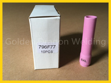 TIG Long Alumina Nozzle 796F77 #6 For TIG Welding Torch Consumables SR PTA DB WP 9 20 25 Series,10PK 2024 - buy cheap