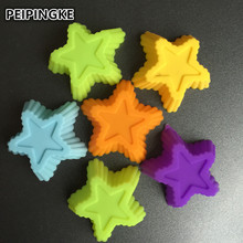 5PCS silicone cake mold 3cm star shaped silicone chocolate mold cupcake liners mold Cake tools 2024 - buy cheap