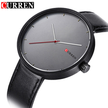 Top Luxury Brand CURREN Men Simple Fashion Style Casual Watches Men's Quartz Clock Man Leather  Wrist Watch Relogio Masculino 2024 - buy cheap