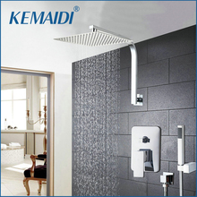 KEMAIDI 6/8/10/12/16 Inch Shower Head System Stainless Steel Rainfall Shower Faucets Hand Shower Bathroom Bath Shower Combo Set 2024 - buy cheap