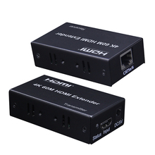 4K @ 30 HZ 1080 P 60 M extensor HDMI (TX + RX) por Ethernet RJ45 CAT5e CAT6 admite PC DVD PS4 portátil 2024 - compra barato