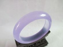 Красивый модный китайский Фиолетовый нефритовый браслет 2024 - купить недорого