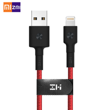 100CM! Original Xiaomi ZMI MFI Certified for iPhone Lightning to USB Cable Charger Data Cord for iPhone X 8 7 6 Plus 2024 - buy cheap