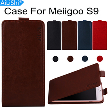 AiLiShi чехол для Meiigoo S9 роскошный флип-чехол высшего качества из искусственной кожи чехол S9 Meiigoo эксклюзивный чехол для телефона 100% кожа + фотография 2024 - купить недорого