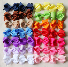 Top Selling 3" Bows Ribbon Bows Ribbon Hair Bows 15Colors All have stock 100pcs/lot Free Shipping 2024 - buy cheap