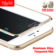 3D Full Cover Tempered Glass for iPhone 8 6 6S 7 Plus Full Screen Protector for iPhone 6 7 8 Protective Glass Aluminum Alloy 2024 - buy cheap