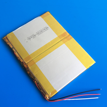 Bateria recarregável de polímero de lítio lipo, para tablet pc, notebook, 7.4v 3000mah 40140100 combinação 2024 - compre barato