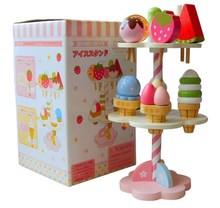 Baby Toys Simulation Magnetic Ice Cream Wooden Toys Set Pretend Play Kitchen Food Baby Infant Toys Food Birthday/Christmas Gift 2024 - buy cheap