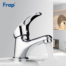 FRAP-grifos de lavabo de un solo mando para baño, grifería de fregadero, mezclador de agua, grifería de latón 2024 - compra barato