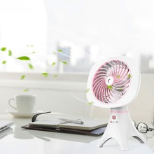 Mini ventilador USB táctil, 4 modos, silencioso, pequeño enfriador de escritorio, espray de aire humidificador circulador para el hogar 2024 - compra barato