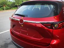 2 шт. автомобильный Стайлинг задний багажник Накладка багажника для Mazda CX5 CX-5 2017 2018 яркие глянцевые внешние украшения аксессуары для литья 2024 - купить недорого