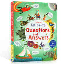 Usborne lift-the-flap Questiones and Answers original English Educational Picture Books Baby Childhood learning reading gift 2024 - buy cheap