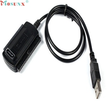 Горячая продажа USB ide sata адаптер USB 2,0 к IDE SATA адаптер кабель для 2,5 3,5 жесткого диска HDD 60321 2024 - купить недорого